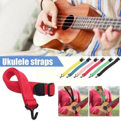 1pc Adjustable Nylon Ukulele Strap Guitar Neck Durable