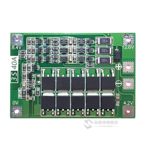 3S 40A  Screwdriver 12V Li-Ion 18650 Bms Pcm Battery Protect
