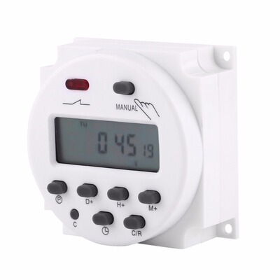 CN101A Timer Switch LCD Weekly Microcomputer Time Switch 17o