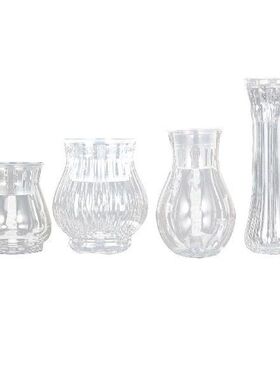 Transparent Flower Vase Flower Pot Ornament Container Fish