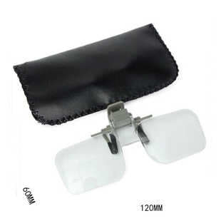 Magnifier Folding Handfree Clip On Clear Magnifying Glasses