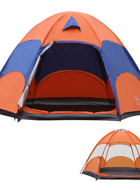 Upgraded 5-7 Person Automatic Camping Tent Dual Layer
