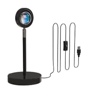 Rainbow Sunset Lamp Projector Night Light Sunset Projection