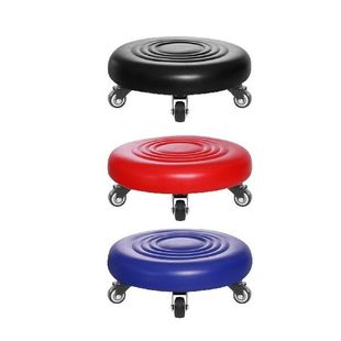 Seat Pulley Low Wheels Round with Stool Roller Small