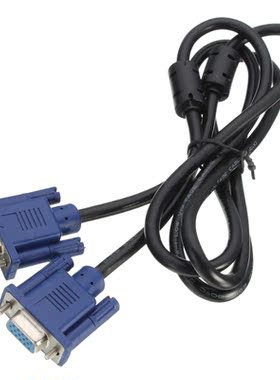1.5m VGA SVGA plug to socket Extension Cable connection cabl