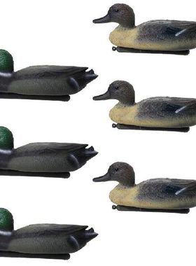 Perfeclan 6 Pcs DUCK DECOY Floating with Weighted Keel for