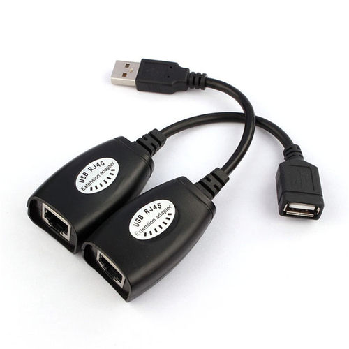 Mini USB RJ45 Cable Adapter Extension Extender Adapter Up To