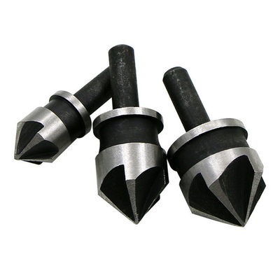 5 Flute 12/16/19mm Countersink Bit Set 90 Degree Chamfering