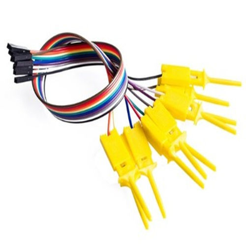 10pcs,test of the test hook clip. Logic analyzer test folder