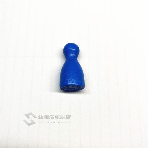 30Pcs/Set 24*12mm Humanoid Chess Pieces Wood Pawn/Chess Card