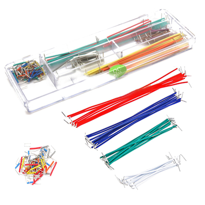 2X 140pcs Solderless Breadboard Jumper Cable Wire Kit U Shap