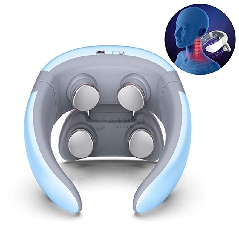 Intelligent Cervical Column Massager 4-Head Neck Protection