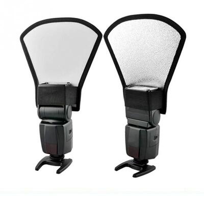 Studio Photo Accessories External White Silver Flash Diffuse
