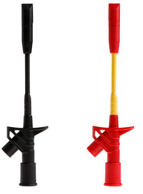 Fully Insulated Piercing Test Clips Multimeter Test Probe 4m