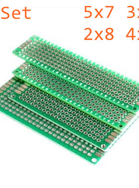 20pcs 5x7 4x6 3x7 2x8cm Double Side Prototype Diy Printed Ci