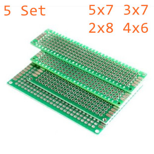 20pcs 5x7 4x6 3x7 2x8cm Double Side Prototype Diy Printed Ci