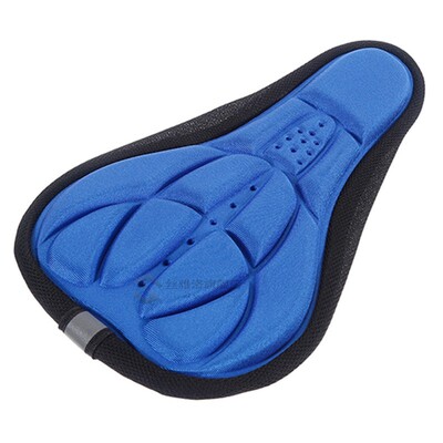 Bicycle Saddle 3D Soft Bike Seat Cover Comfortable Foam Seat