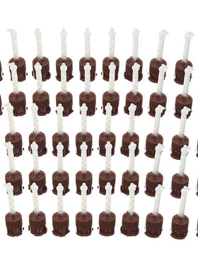 50x Dental Impression Tip Temporary 1: 1 Silicone Rubber, 50