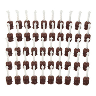 50x Dental Impression Tip Temporary 1: 1 Silicone Rubber, 50