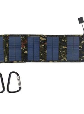 15W 5V 2XUSB PET Foldable Monocrystalline Solar Panels