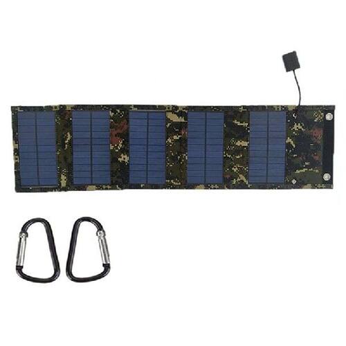 15W 5V 2XUSB PET Foldable Monocrystalline Solar Panels