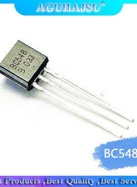 100PCS BC548B TO-92 BC548 TO92 548B new 0.1A/30V NPN low pow