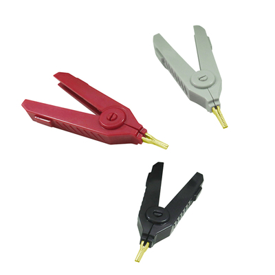 3pieces Cleqee P2004 90mm 20A Alligator Copper Gold Plate Cl