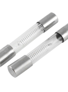 10x 2 x 0.65A 5KV 6mm x 40mm Axial Glass Fuse Tubes for Micr