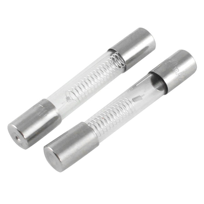 10x 2 x 0.65A 5KV 6mm x 40mm Axial Glass Fuse Tubes for Micr