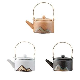 350ml Porcelain Teapot Household with Handle Kung Fu Tea