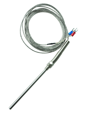 100400C 13mm Thread 5mm Probe K Type Thermocouple Temperatur