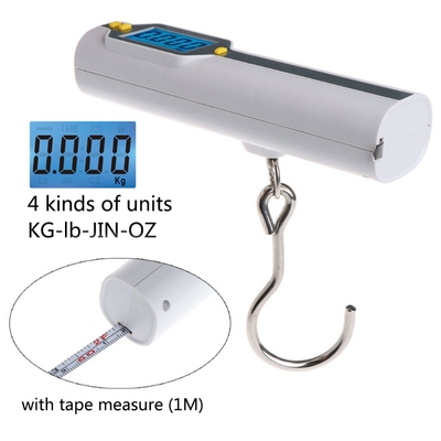 50Kg 10g Mini LCD Luggage Scales Scale Travel Bag hanging Ho
