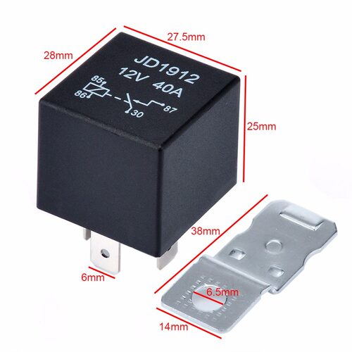 DC 12V 40A Relay 4 PIN Automotive Car Truck Boat Relays Norm