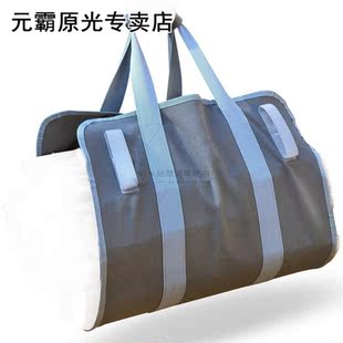 Wood Firewood Outdoor Handles Bag with Holder Grey