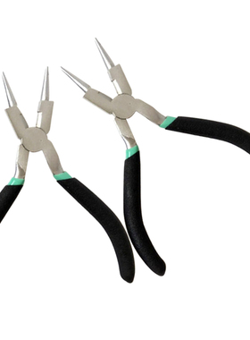 5 inch Precise Pliers Nickel Round Mouth Jewelry Pliers For