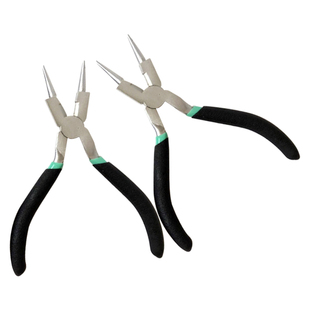 5 inch Precise Pliers Nickel Round Mouth Jewelry Pliers For