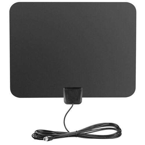 80 Miles Range DTMB ATSC Flat TV HD Indoor TV Antenna with A