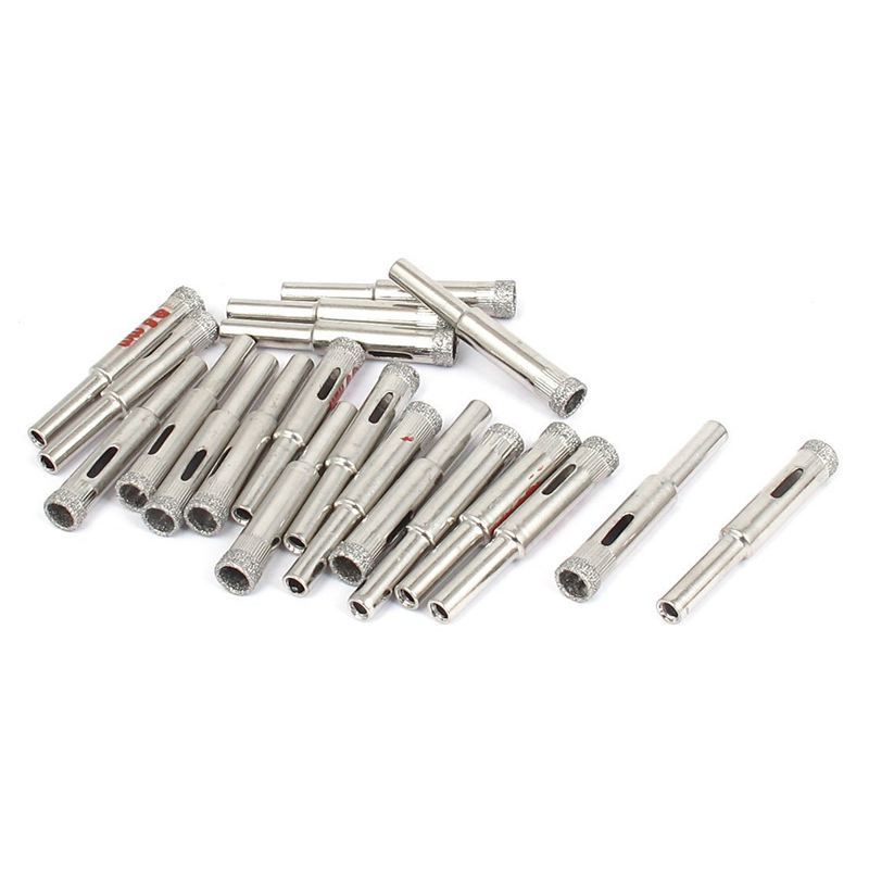 8mm Diamond Coated Core Drill Bits Porcelain Glass Tile Hole