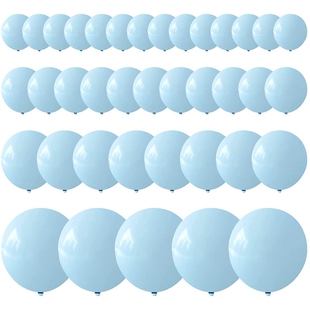 Balloons Blue Garland Kit Balloon Hot Baby Pastel