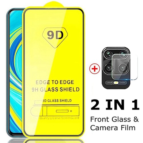 *2-in-1 9D Protective Glass for Xiaomi Redmi note 9s 9 pro m