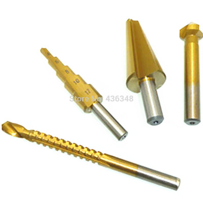 4x Saw(6mm) Step(4-12mm) Chamfer Chamfering Countersink 12.4