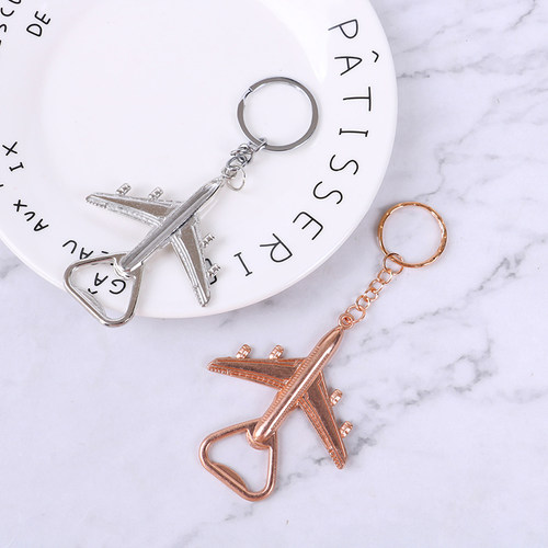 Creative Metal Model Aircraft Airplane Pendant Car Key Ring