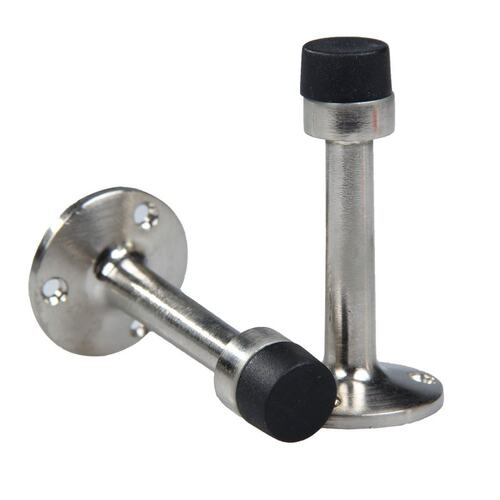 2Pcs Cylinder Door Stop Door Stoppers Stopper 75mm Buffer Wa