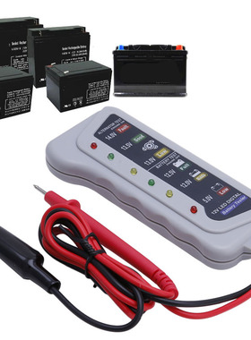 6 LED Display Tester Car Batter / Alternator Monitor Device