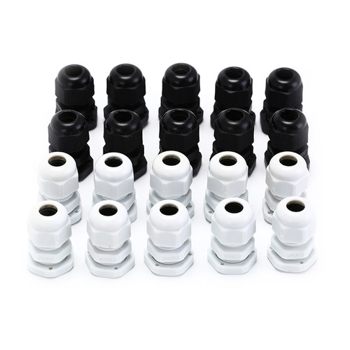 10pcs IP68 M16 X 1.5 Cable CE Nylon Cable Gland Connector /