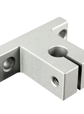 2 x 8mm SK8 Motor Chrome Linear Rail Shaft Guide Support Bra