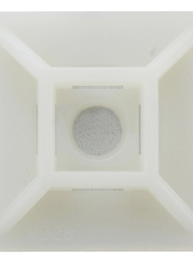 100x Sort Adhesive Cable Wire Lead Tie Square Mounts Clips W