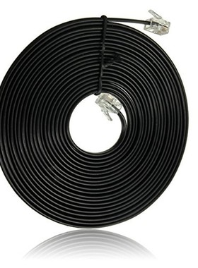 RJ11 6P4C Telephone Cable Cord ADSL Modem 5 Meters