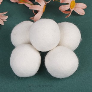 5-pack wool dryer balls natural fabric virgin reusable softe