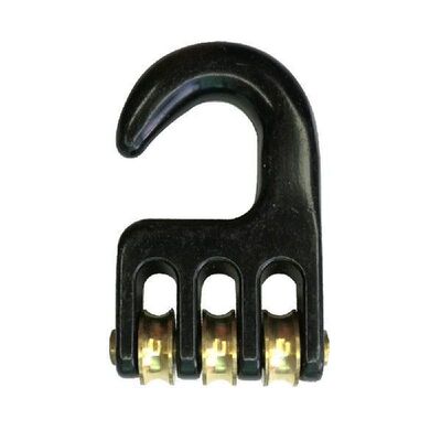 3 Wheels Windsurfing pulley hook Windsurf Rigging Trim Hook